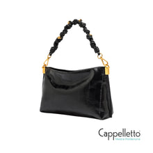 Carica l'immagine nel visualizzatore di Gallery, FANNY Borsa Stampa Anguilla Nero
