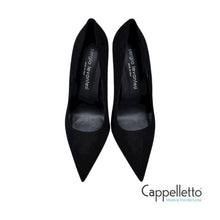 Carica l'immagine nel visualizzatore di Gallery, LEY 56  Décolleté in Suede Nero
