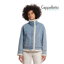 Carica l&#39;immagine nel visualizzatore di Gallery, BECK Giubbo in Denim con Interno in EcoPelliccia
