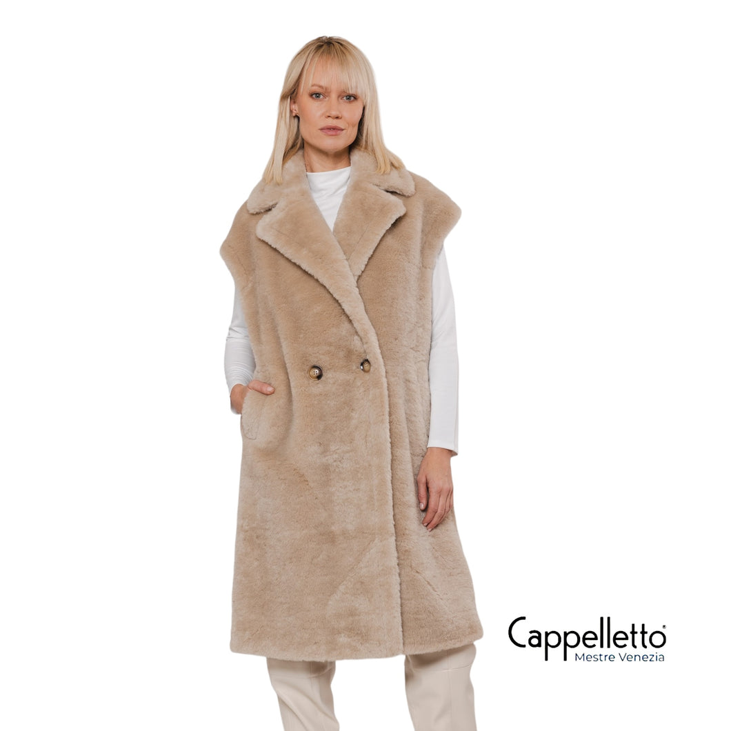 MIMO Cappotto Doppiopetto Betulla