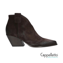 Carica l&#39;immagine nel visualizzatore di Gallery, Texano Basso E2004 in Suede Testa di Moro
