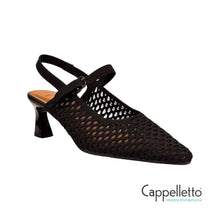 Carica l'immagine nel visualizzatore di Gallery, FLOW SlingBack Cinturini Rete Nero

