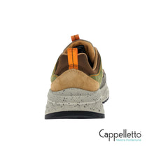 Carica l'immagine nel visualizzatore di Gallery, SANCHIA Sneakers Uomo in Suede/Tessuto - Marrone
