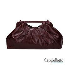 Carica l'immagine nel visualizzatore di Gallery, JANINE 3026 Borsa in Pelle Bordeaux
