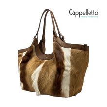 Carica l&#39;immagine nel visualizzatore di Gallery, DUA Big Borsa in Pelle Safari Naturale
