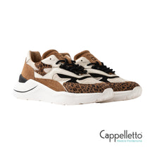Carica l&#39;immagine nel visualizzatore di Gallery, FUGA Sneaker Donna Animalier Taupe
