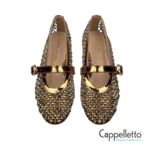 Carica l'immagine nel visualizzatore di Gallery, Ballerina Full Strass Bronzo
