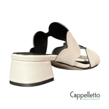 Carica l&#39;immagine nel visualizzatore di Gallery, Ciabattina Cerchi 20213 Skin White
