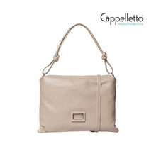 Carica l&#39;immagine nel visualizzatore di Gallery, ELUNA DO Borsa in Pelle Taupe/Gold

