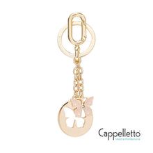 Carica l'immagine nel visualizzatore di Gallery, CRYSTAL Portachiavi Farfalla Dusty Pink
