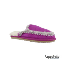 Carica l&#39;immagine nel visualizzatore di Gallery, Slipper Full Eskimo Stitch Ciclamino
