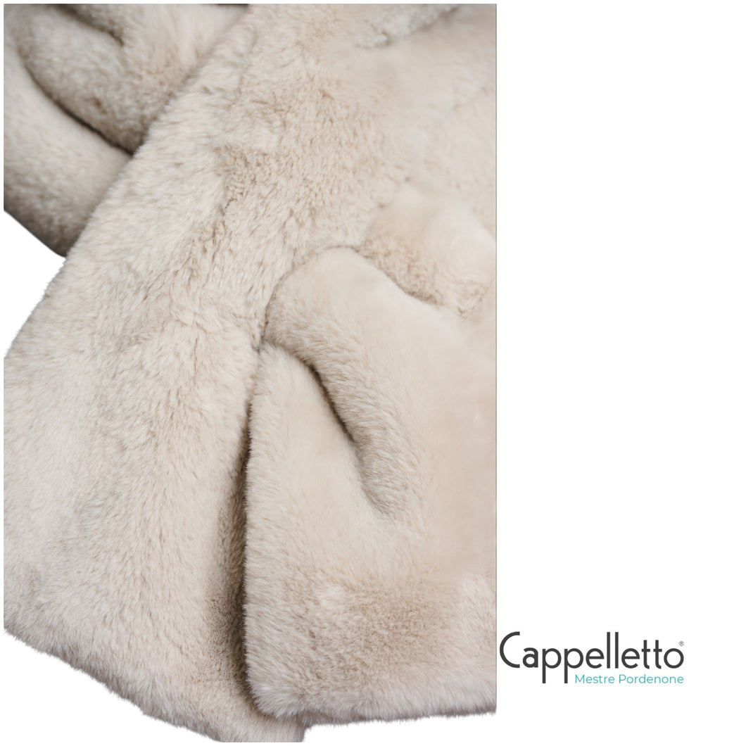 STIP Sciarpa in EcoPelliccia Betulla