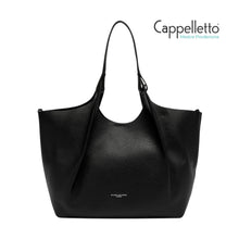 Carica l'immagine nel visualizzatore di Gallery, DUA Borsa Grande in Pelle Nero
