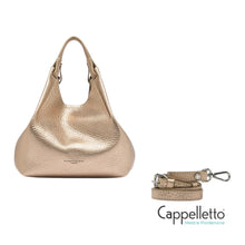 Carica l'immagine nel visualizzatore di Gallery, DUA Borsa Media in Pelle Mirage/Clay
