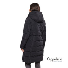 Carica l&#39;immagine nel visualizzatore di Gallery, SOY Cappotto Midi Double Blu Scuro
