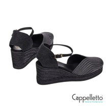 Carica l'immagine nel visualizzatore di Gallery, CAMILE Espadrilla Black
