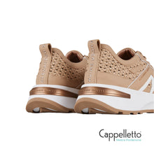 Carica l'immagine nel visualizzatore di Gallery, LIVERPOOL Donna Pelle Intrecciata Camel 2211
