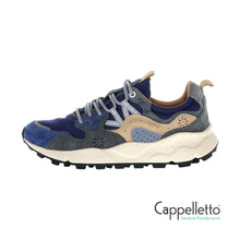 Carica l'immagine nel visualizzatore di Gallery, YAMANO 3 Sneaker Uomo Suede/Nylon Navy-anthracite

