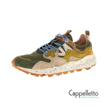 Carica l'immagine nel visualizzatore di Gallery, YAMANO 3 Sneaker Uni Suede/Canvas Military Taupe
