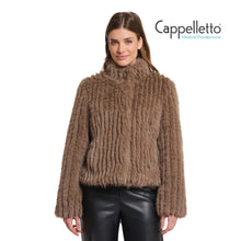 Carica l&#39;immagine nel visualizzatore di Gallery, FAITH Giacca in EcoPelliccia Toffee
