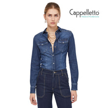 Carica l'immagine nel visualizzatore di Gallery, Camicia in Denim Blue
