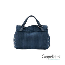 Carica l'immagine nel visualizzatore di Gallery, Postina BABY Millerighe Blue Mirto Sardo
