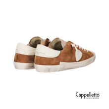 Carica l&#39;immagine nel visualizzatore di Gallery, PRSX LOW Uomo Daim Mixage Cognac/Beige XS11
