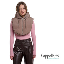 Carica l'immagine nel visualizzatore di Gallery, TABITA CopriCollo Imbottito Foderato Toffee
