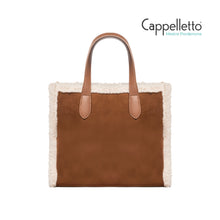 Carica l&#39;immagine nel visualizzatore di Gallery, BUBY SUEDE M Borsa EcoCamoscio Cuoio
