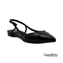 Carica l'immagine nel visualizzatore di Gallery, SlingBack Flat 2006 Berlino Nero
