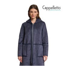 Carica l&#39;immagine nel visualizzatore di Gallery, OVA Cappotto Reversibile Grigio Notte
