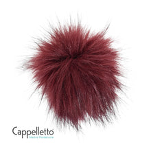 Carica l&#39;immagine nel visualizzatore di Gallery, POMPON Staccabile in EcoPelliccia Cioccolato
