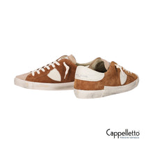 Carica l&#39;immagine nel visualizzatore di Gallery, PRSX LOW Uomo Daim Mixage Cognac/Beige XS11
