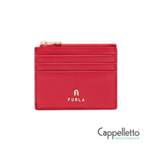 Carica l'immagine nel visualizzatore di Gallery, CAMELIA S Zipped Card Case Ruby
