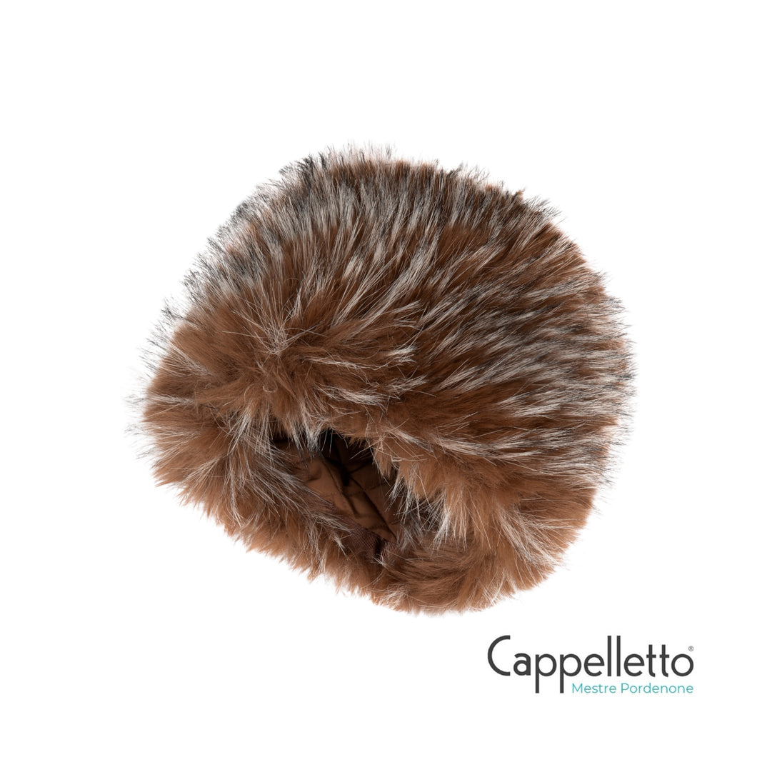 ZANTE Cappello Colbacco EcoMourmasky - Tabacco