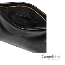 Carica l'immagine nel visualizzatore di Gallery, FANNY Borsa Stampa Anguilla Nero
