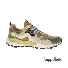 Carica l'immagine nel visualizzatore di Gallery, YAMANO 3 Sneaker Uomo Suede/Nylon Mud-Taupe-Milk
