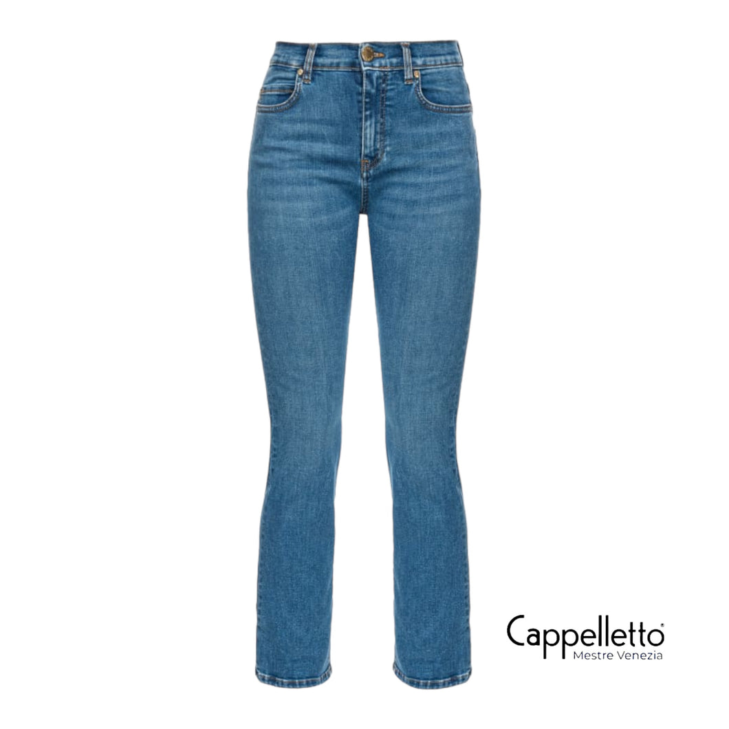 BRENDA Pantaloni Bootcut Denim Stretch