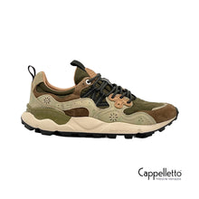 Carica l&#39;immagine nel visualizzatore di Gallery, YAMANO 3 Uni Leather/Camo/Nylon Black Military
