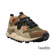 Carica l&#39;immagine nel visualizzatore di Gallery, YAMANO 3 Uni Leather/Camo/Nylon Black Military
