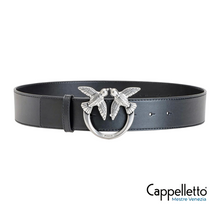 Carica l&#39;immagine nel visualizzatore di Gallery, LOVE Berry Simply H4 Belt Black/Old Silver
